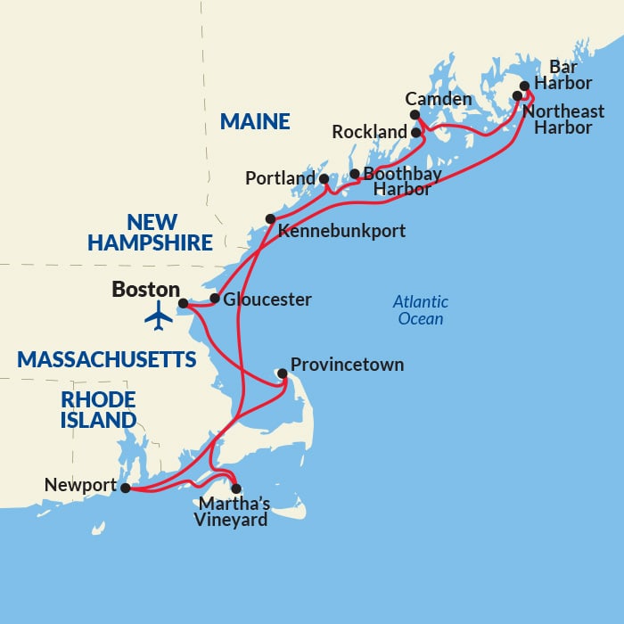 Grand New England Cruise USA River Cruises Official Site