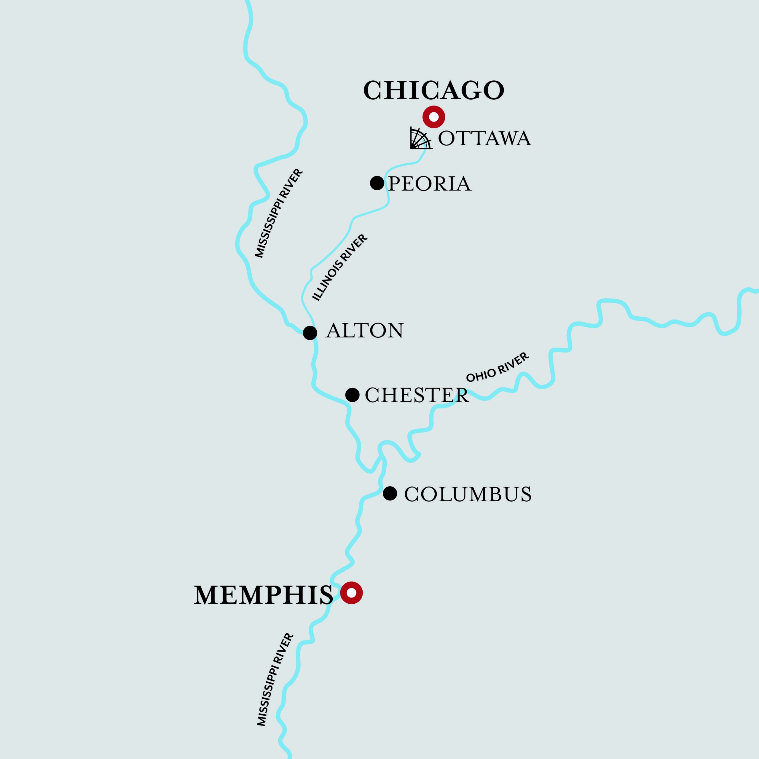 Memphis To Chicago 9 Day Cruise Usa River Cruises