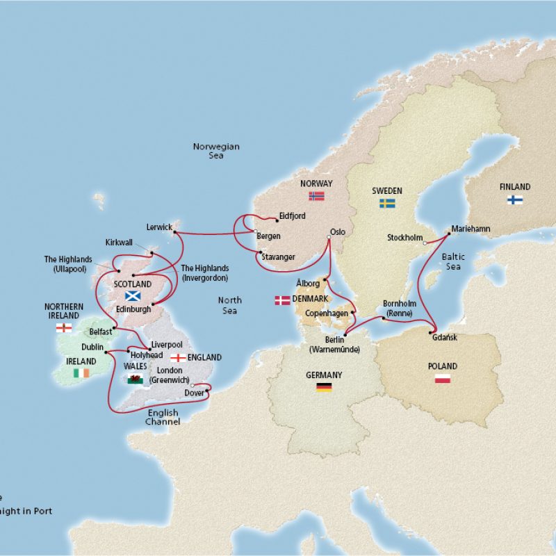 candinavia_and_the_british_isles_cruise map