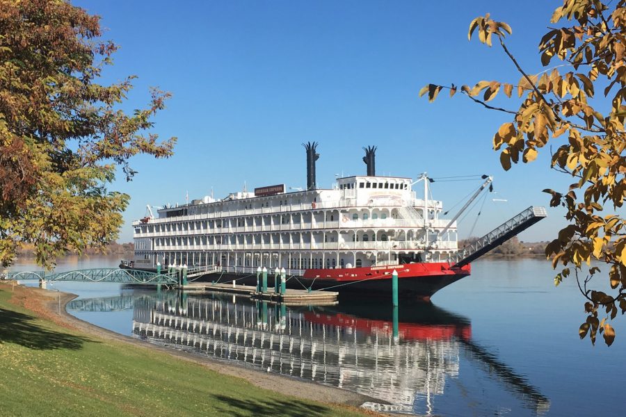American Empress docked in Richland, WA
