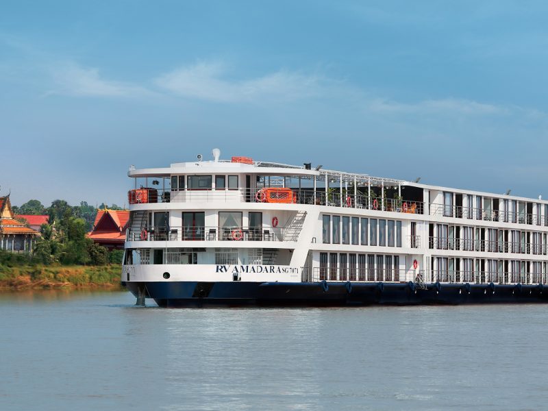 AmaDara river cruise on the Mekong River in Cambodia
