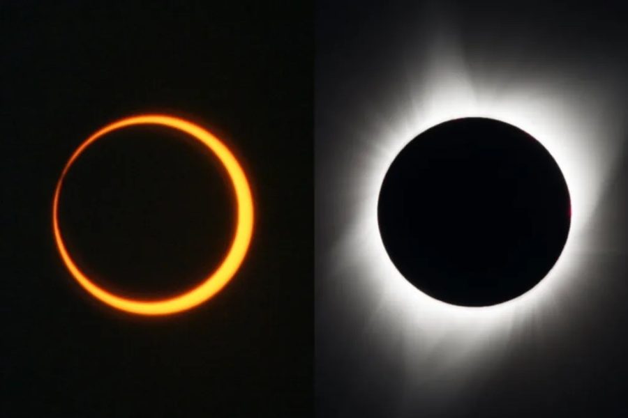 Solar Eclipse comparisons by NASA