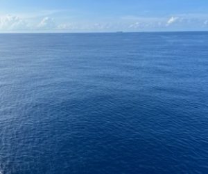 day at sea in Indian Ocean