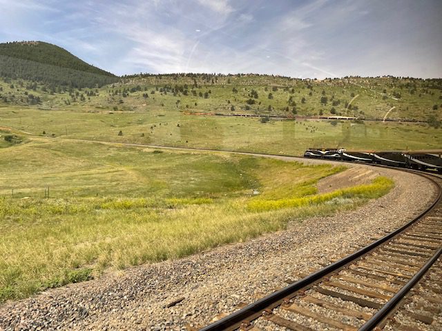 train trip to moab on rocky mountaineer