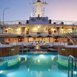 Oceania Regatta outer deck and pool