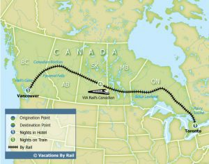 Trans Canada By Rail | USA River Cruises